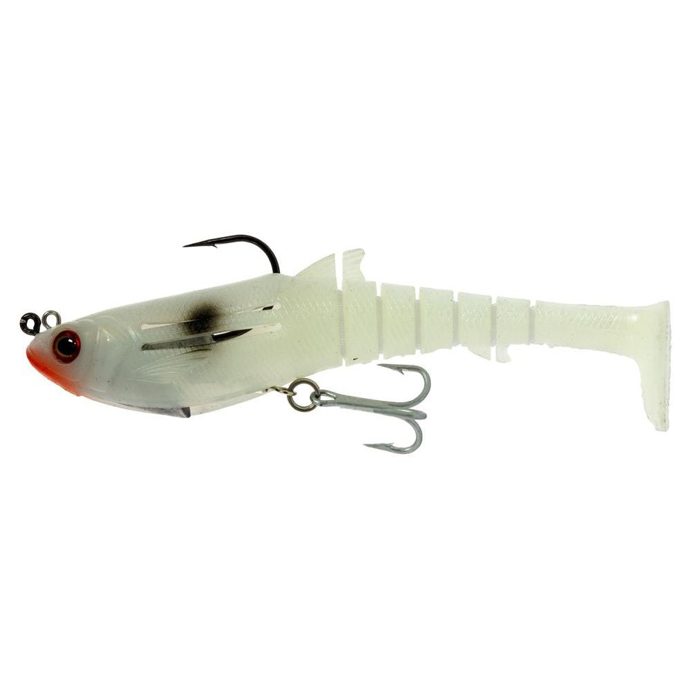 Zerek Flat Shad X Jighead Soft Plastic - 90mm - 8 Gram - Addict Tackle