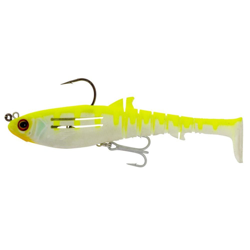 Zerek Flat Shad X Jighead Soft Plastic - 90mm - 8 Gram - Addict Tackle