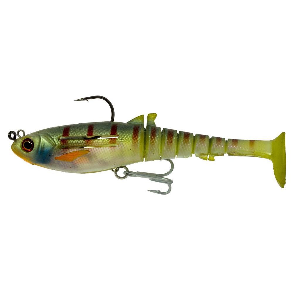 Zerek Flat Shad X Jighead Soft Plastic - 90mm - 8 Gram - Addict Tackle